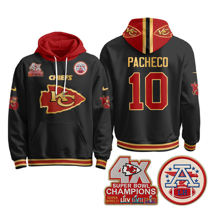 KC 4X Champs Gold Edition Fleece Hoodie - Printed