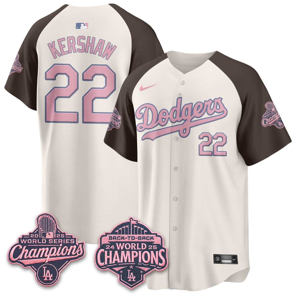 Los Angeles Dodgers Blinky Style Vapor Jersey - Stitched