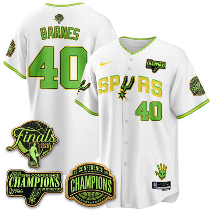 San Antonio Spurs 2026 Basketball Alien Style Vapor Jersey - Stitched
