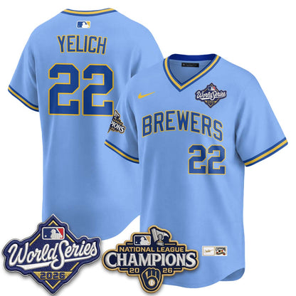 MIL 2026 NL Champions Throwback Jersey - Stitched