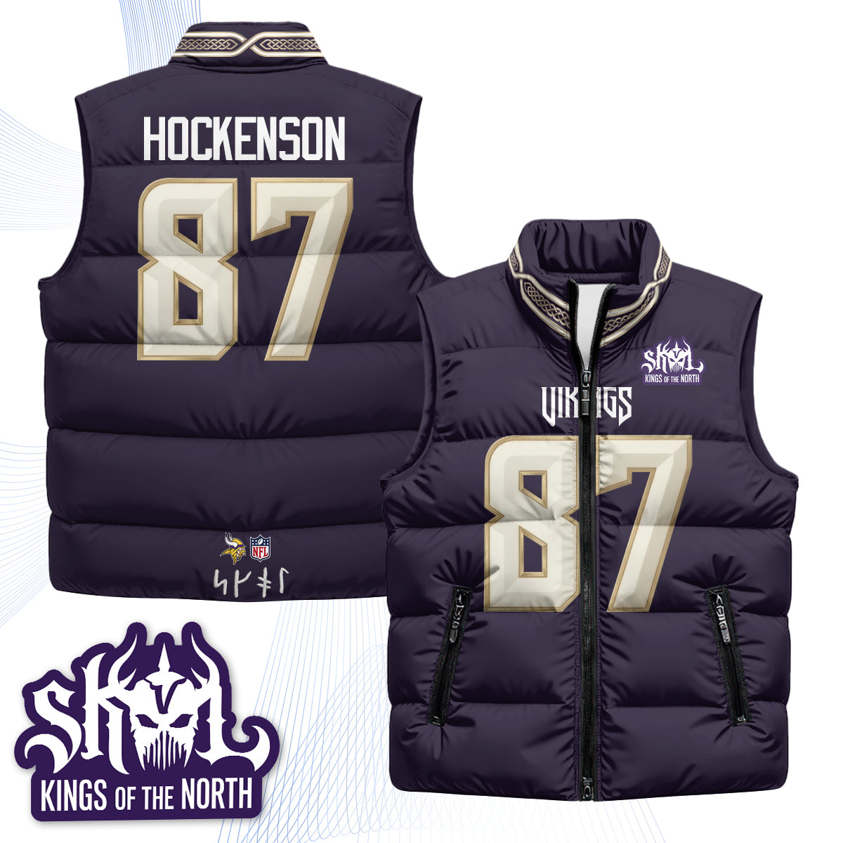 MIN 2026 Rivalries Puffer Vest - Printed