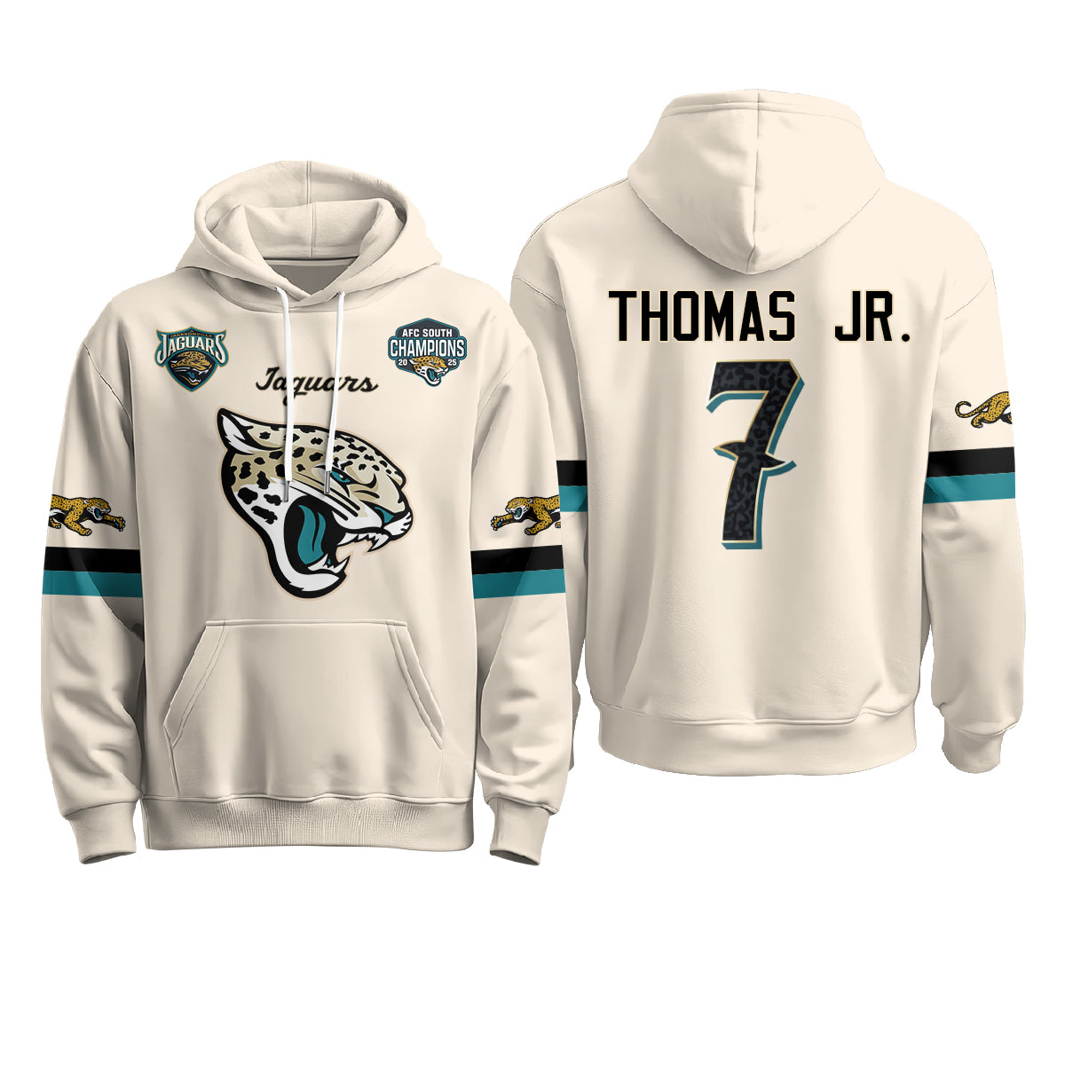 Jacksonville Jaguars 2026 Rivalries Fleece Hoodie - Printed