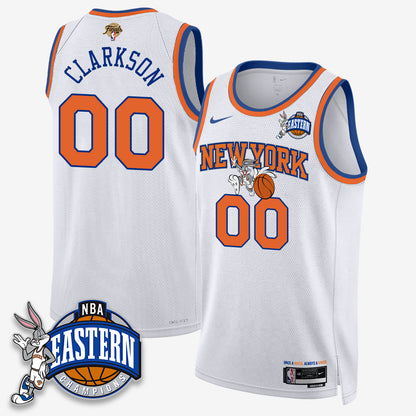 New York Knicks 2026 NBA Finals x Bunny Vapor Jersey - Stitched
