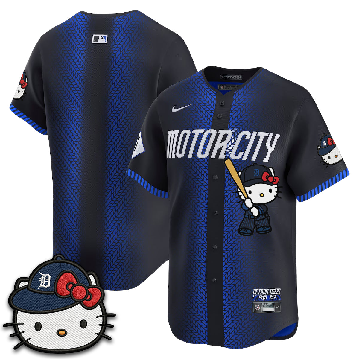 Detroit Tigers x Meow KT Edition Vapor Limited Jersey - Stitched