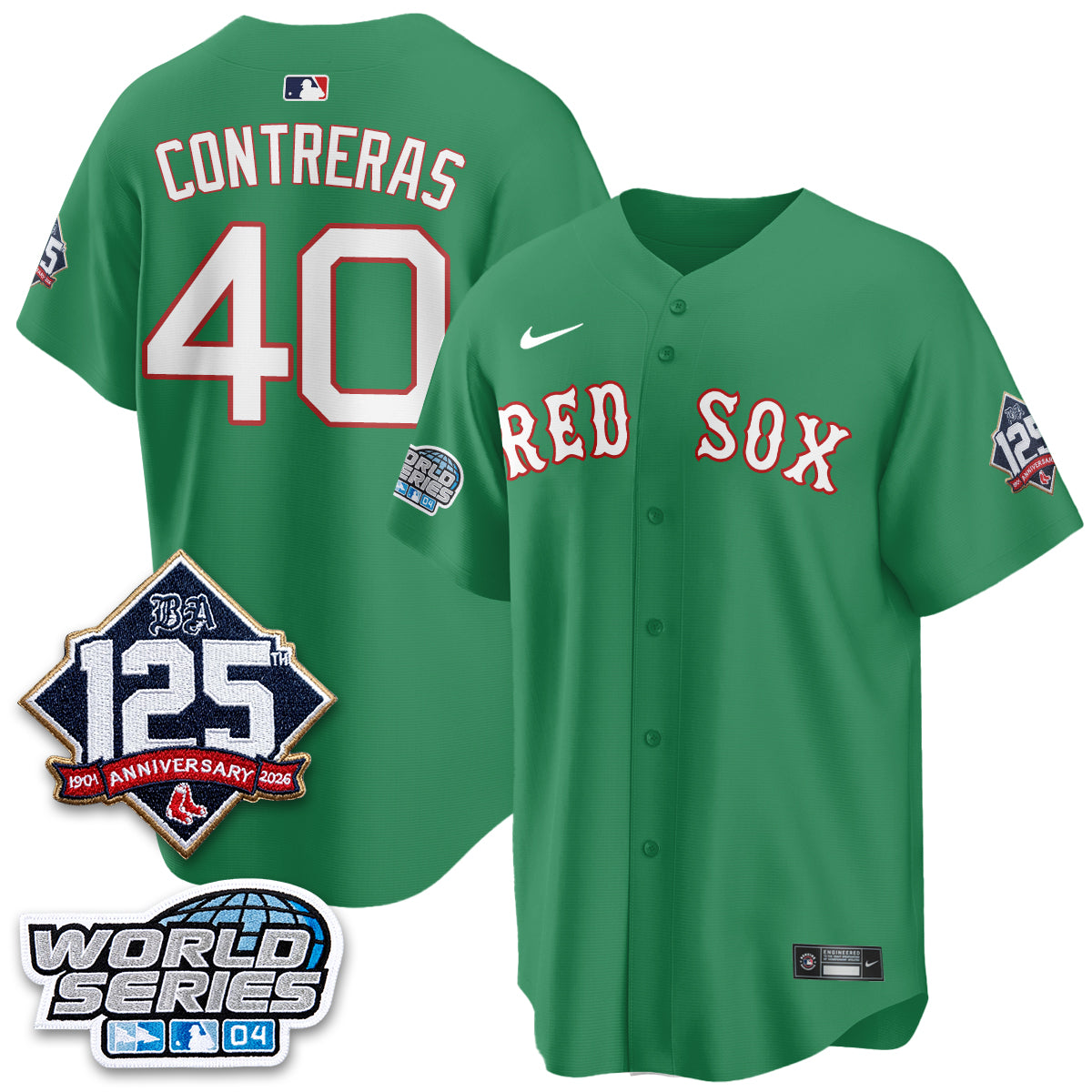 Boston Red Sox Throwback 2004 Vapor Jersey - Stitched