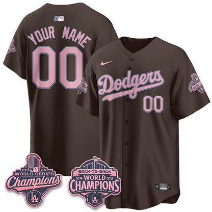 Los Angeles Dodgers Blinky Style Vapor Custom Jersey - Stitched
