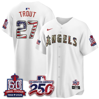 LAA 2026 Independence Day USA Vapor Limited Jersey - Stitched