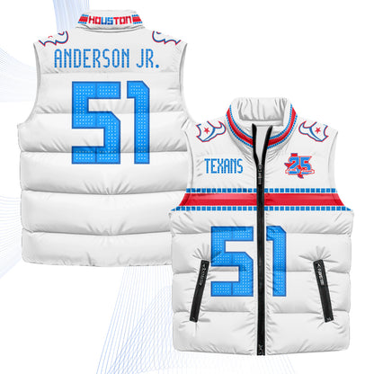 HOU 2026 Rivalries Puffer Vest - Printed