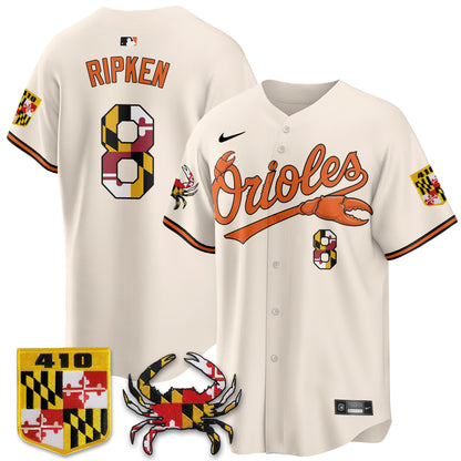 BAL Crab x Maryland Vapor Limited Jersey - Stitched
