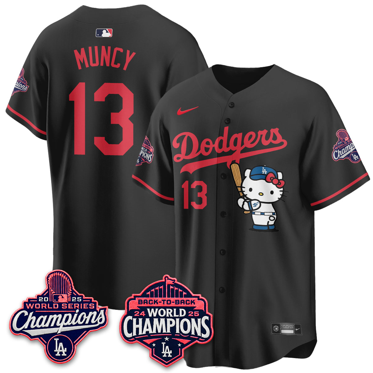 LAD x Hello Kitty Night 2026 Vapor White Jersey - All Stitched