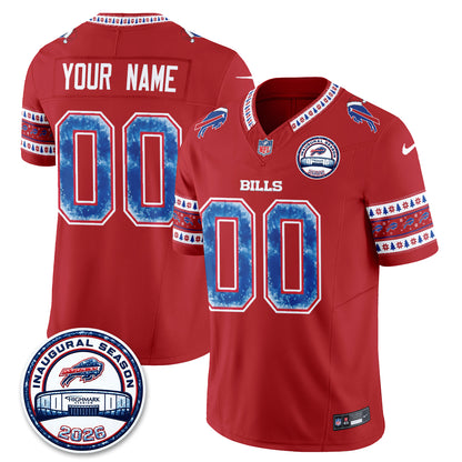 BUF Xmas Edition Vapor Custom Jersey - Stitched