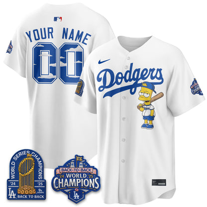 Los Angeles Dodgers x The Yellow Family Edition Vapor Custom Jersey - Printed