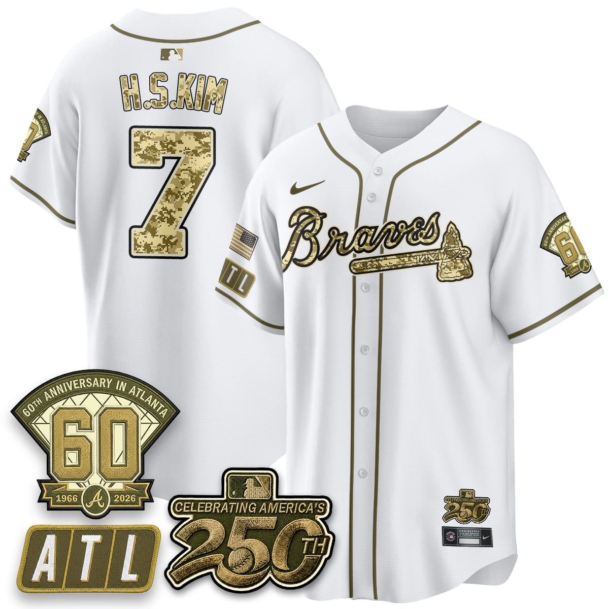 ATL Salute to Service 2026 Vapor Limited Jersey - All Stitched
