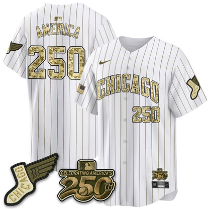 Chicago White Sox Salute to Service 2026 Vapor Limited Jersey - Stitched