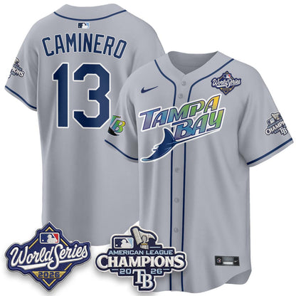 TBR WS26 &  2026 AL Champions Limited Gray Jersey - Stitched N2