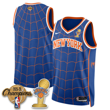 New York Knicks 2026 Champions Brand New Day Vapor Jersey - Stitched