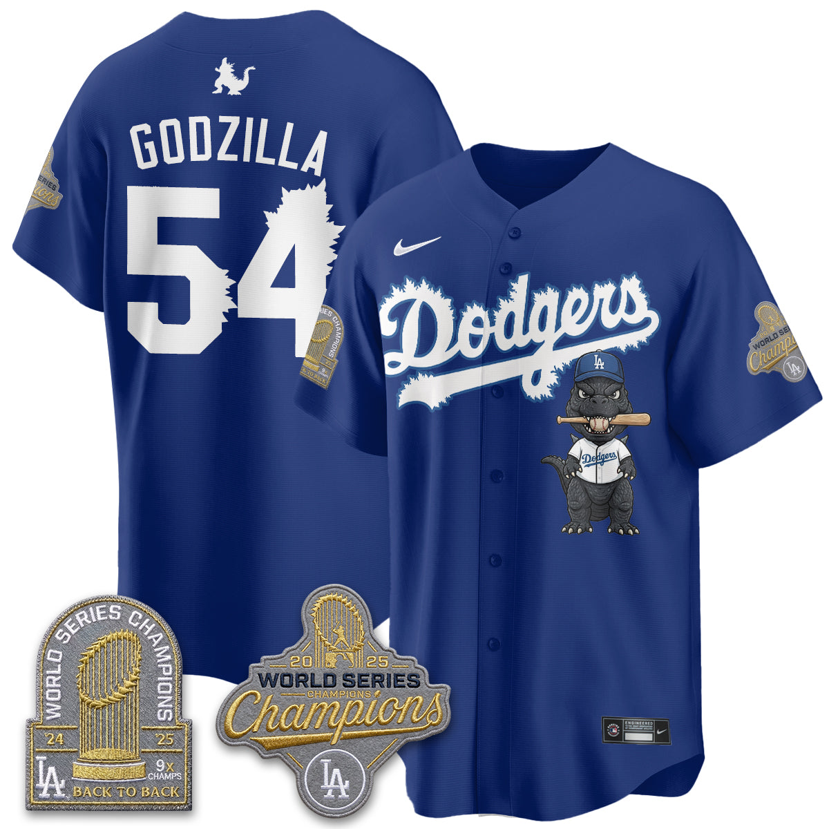 LAD x Godzilla Vapor Jersey- Stitched