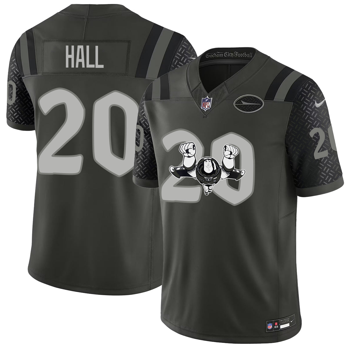 New York Jets x Infinity & Beyond Hero Edition Vapor Jersey - Stitched
