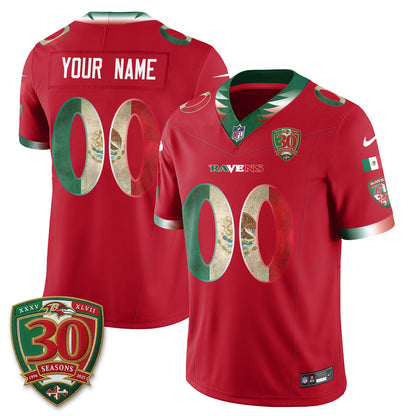 BAL Mexico Edition Vapor Custom Jersey - Stitched