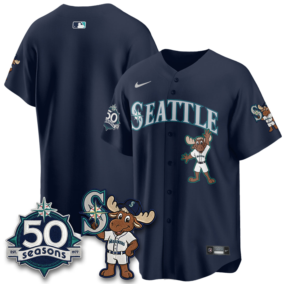 SEA Mascot Jersey - All Stitched