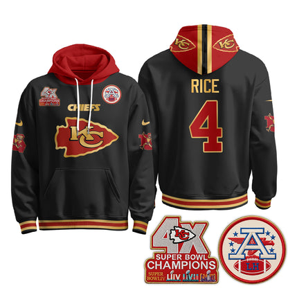 KC 4X Champs Gold Edition Hoodie - Stitched