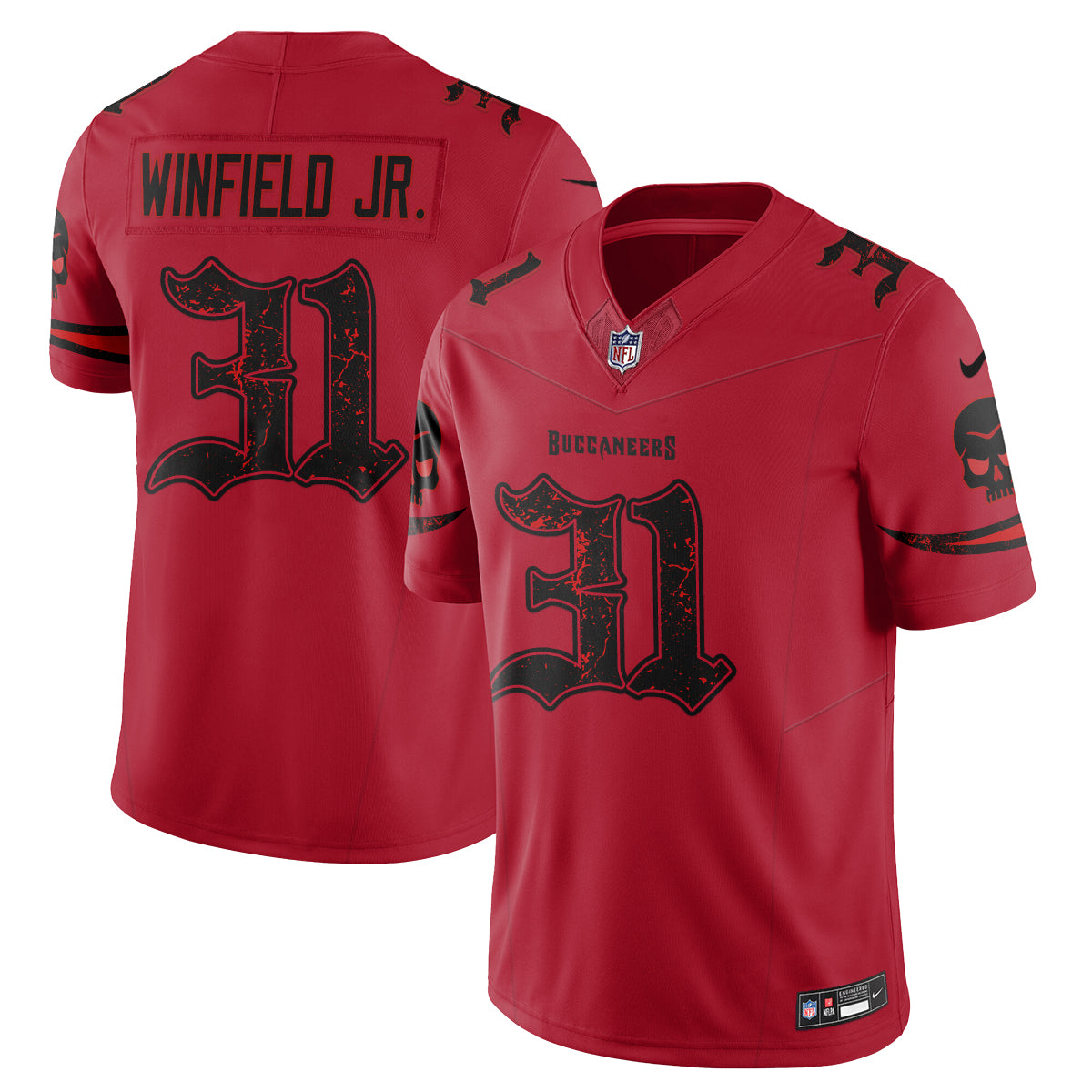 TB Skull Edition Vapor Jersey - Stitched