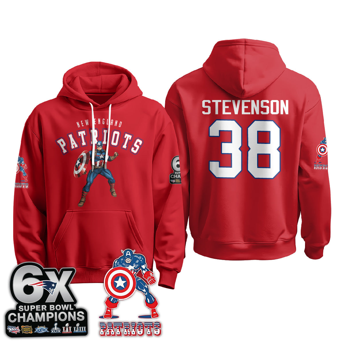 NE x Liberty Guardian Edition Pullover Hoodie V1 - Printed