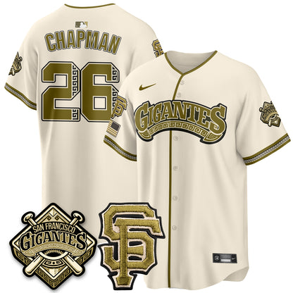 SF New Era Olive 2026 Armed Forces Day Jersey - All Stitched
