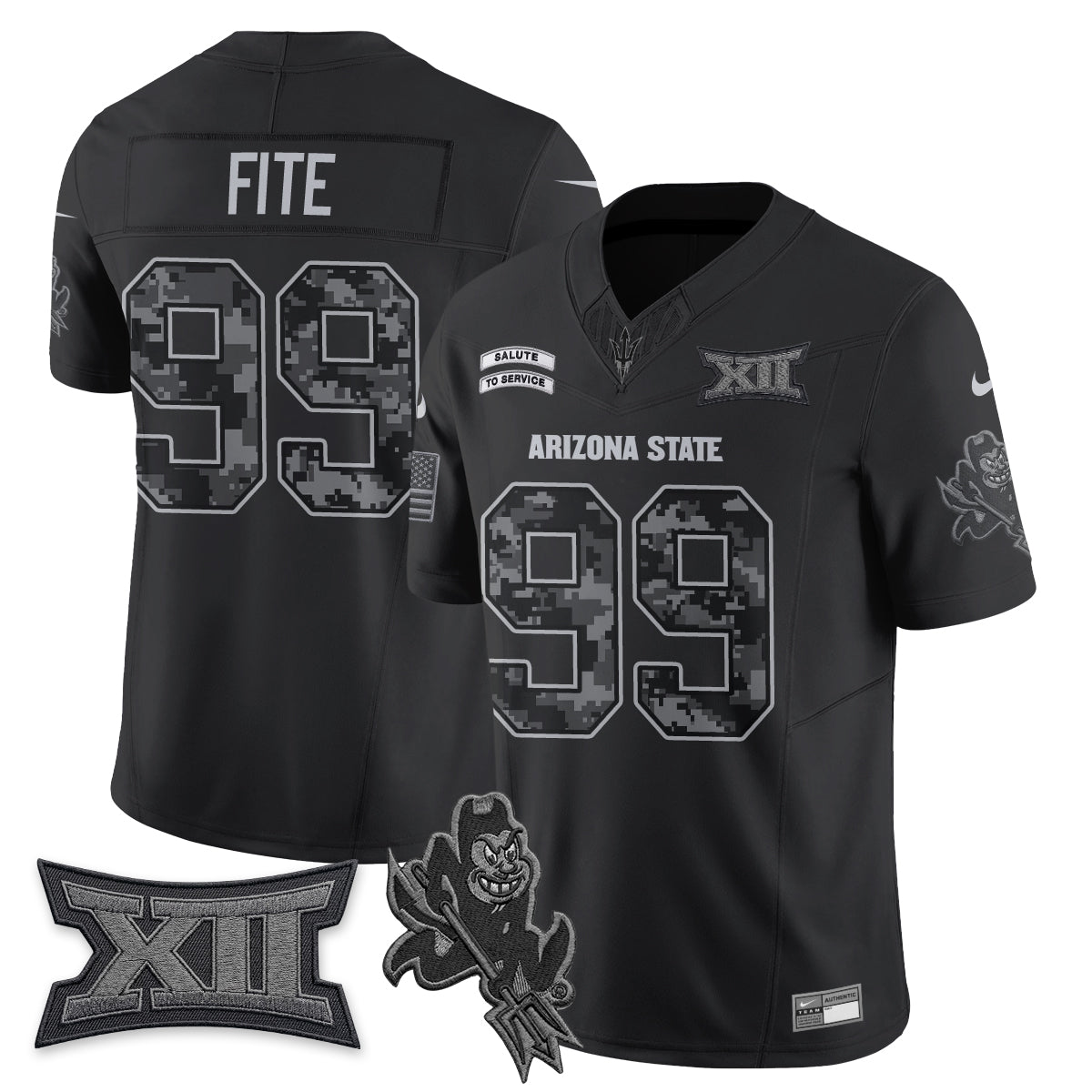 ASU 2026 Salute to Service Vapor Jersey - Stitched