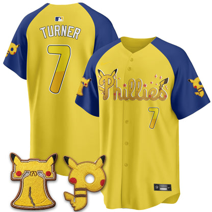 Philadelphia Phillies x PKM Edition Vapor Limited Jersey - Stitched