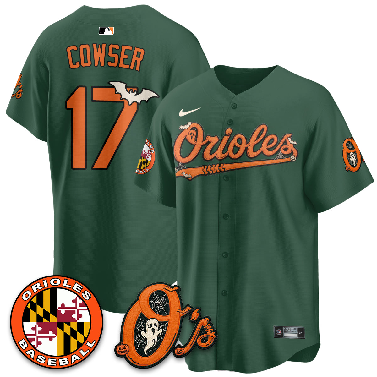 Baltimore Orioles Halloween 2026 Vapor Limited Jersey - Stitched