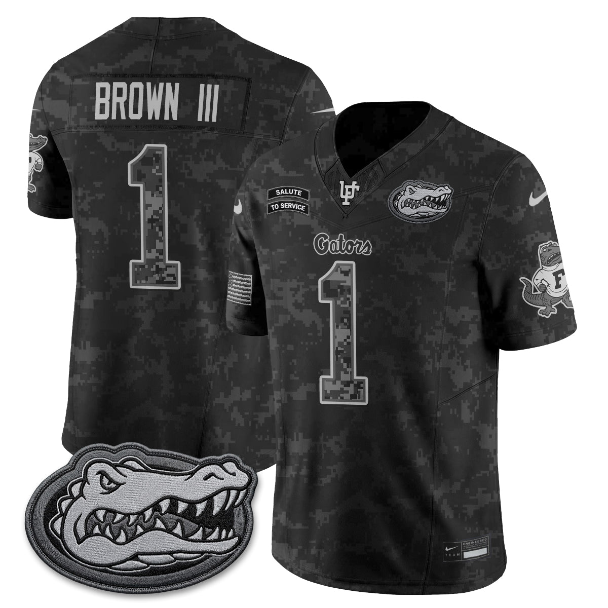 UF 2026 Salute to Service Vapor Jersey - Stitched