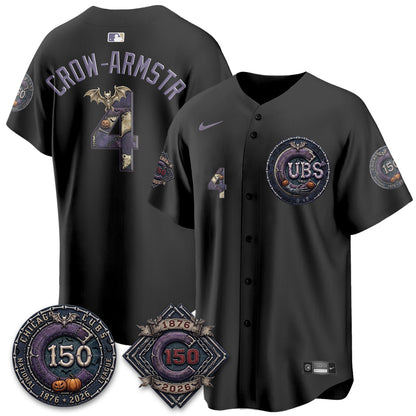 Chicago Cubs Nightmare Edition Vapor Limited Jersey - Printed