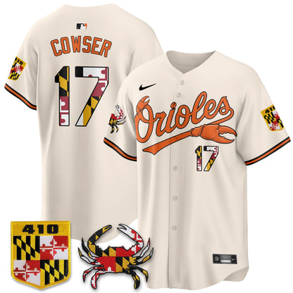 BAL Crab x Maryland Vapor Limited Jersey - Stitched