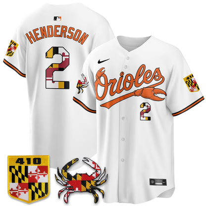 BAL Crab x Maryland Vapor Limited Jersey - Stitched