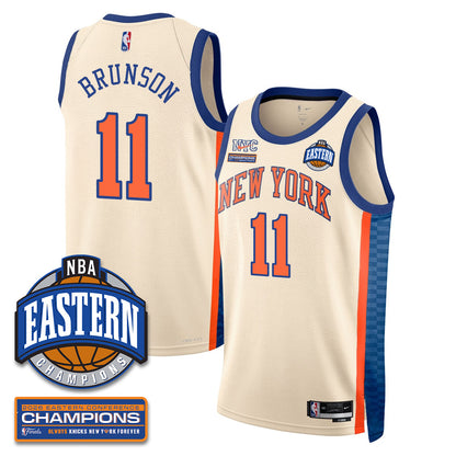 NYK 2026 NBA Eastern Conference Champions City Connect Jersey - Stitched