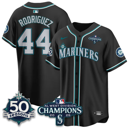 SEA 50th Anniversary Black Out Style Vapor Premier Limited Jersey - All Stitched