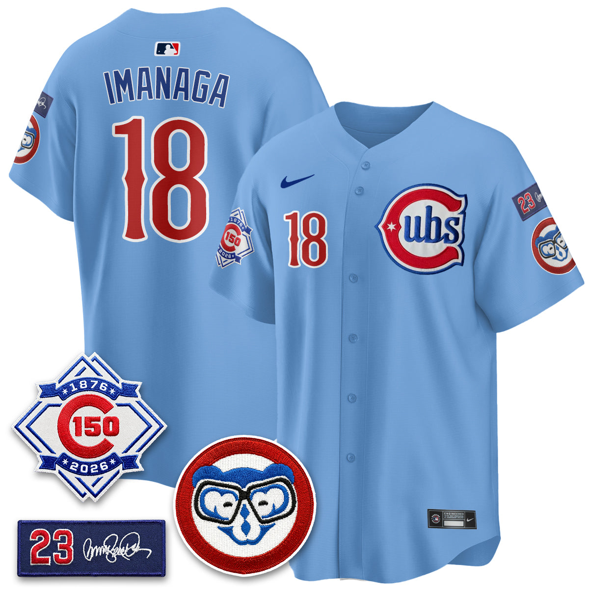 CHC 150th Anniversary Holy Cow Vapor Premier Royal Limited Jersey - All Stitched