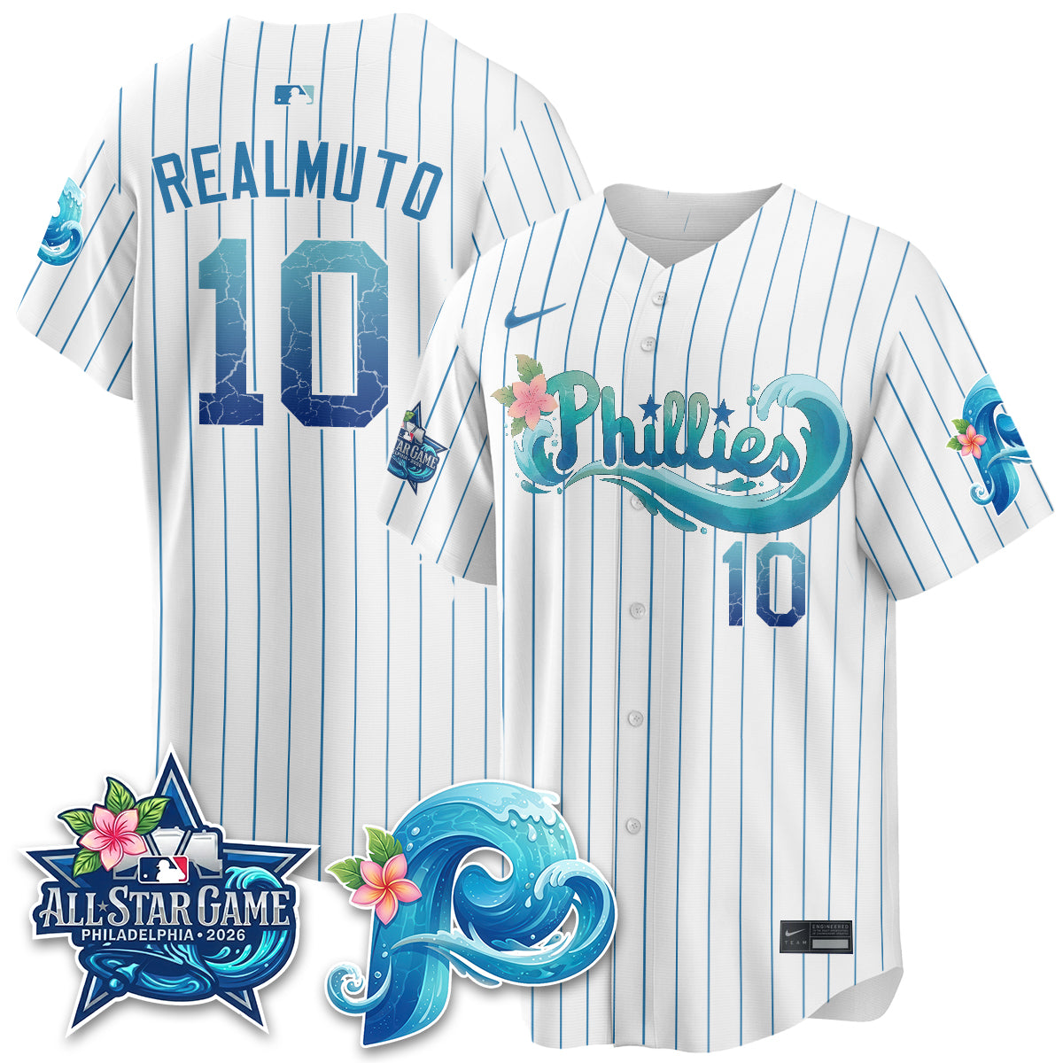 Philadelphia Phillies Aloha Spirit Vapor Limited Jersey - Stitched
