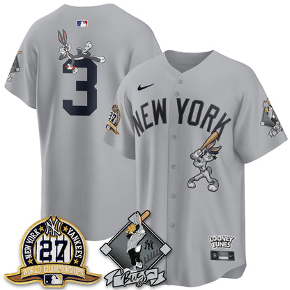 New York Yankees Bunny Vapor Limited Jersey V2- Stitched