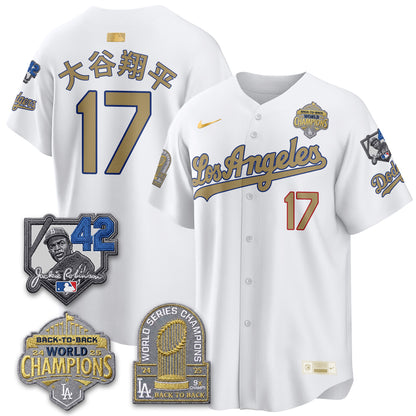 LAD 2026 New Era Gold Collection Vapor Limited Jersey - B2B Champs - All Stitched