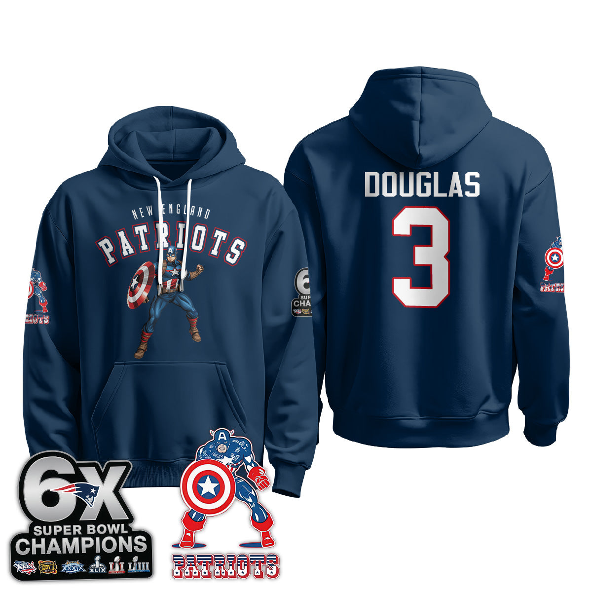 NE x Liberty Guardian Edition Pullover Hoodie V1 - Printed