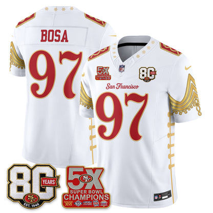 SF Xmas Nutcracker Edition Vapor Jersey - Stitched