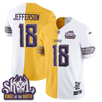 MIN 2026 Rivalries Split V2 Vapor Jersey - Stitched