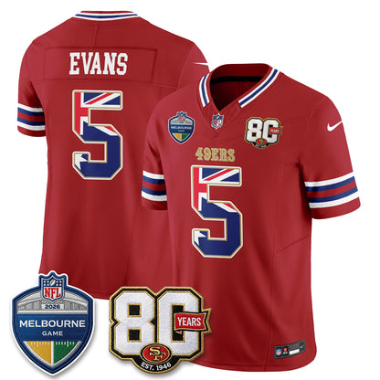 SF Melbourne Game 2026 Vapor Jersey - Stitched