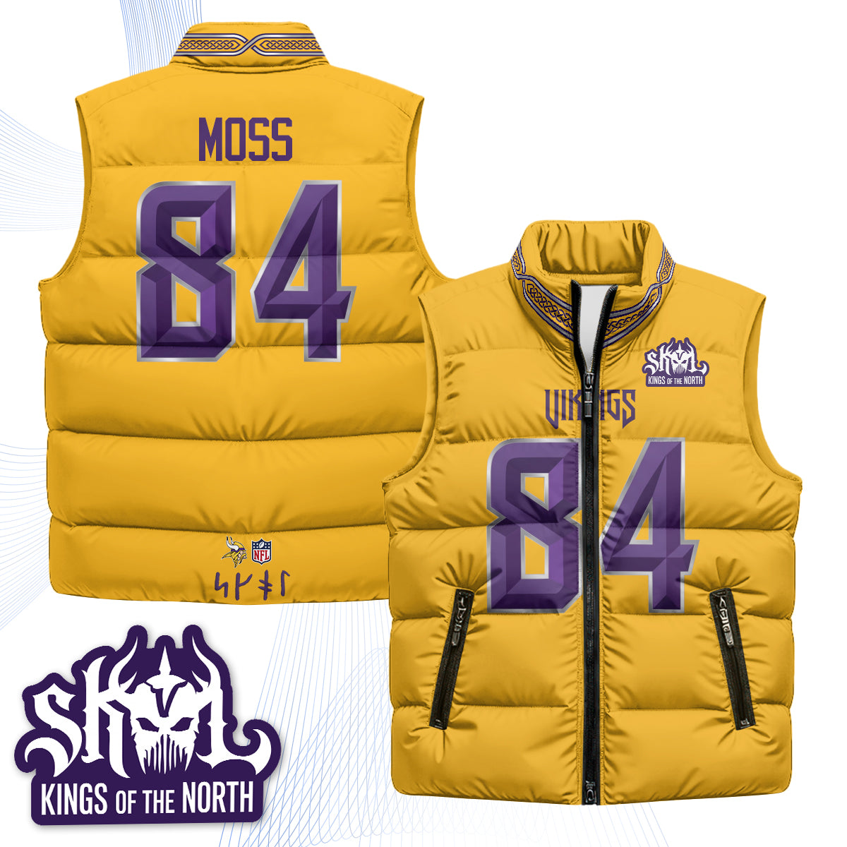 MIN 2026 Rivalries Puffer Vest - Printed