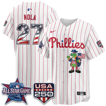 Philadelphia Phillies 2026 All Star Phanatic Edition Vapor Jersey - Stitched