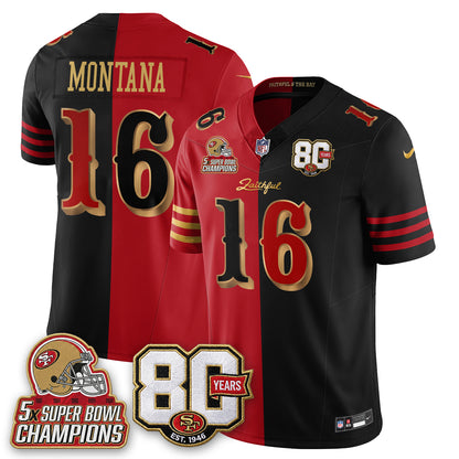 SF 80 Years & 5X Champs Rivalries Edition - Stitched (2)