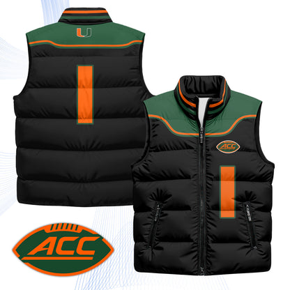 MIA 2001 Throwback Puffer Vest - Printed