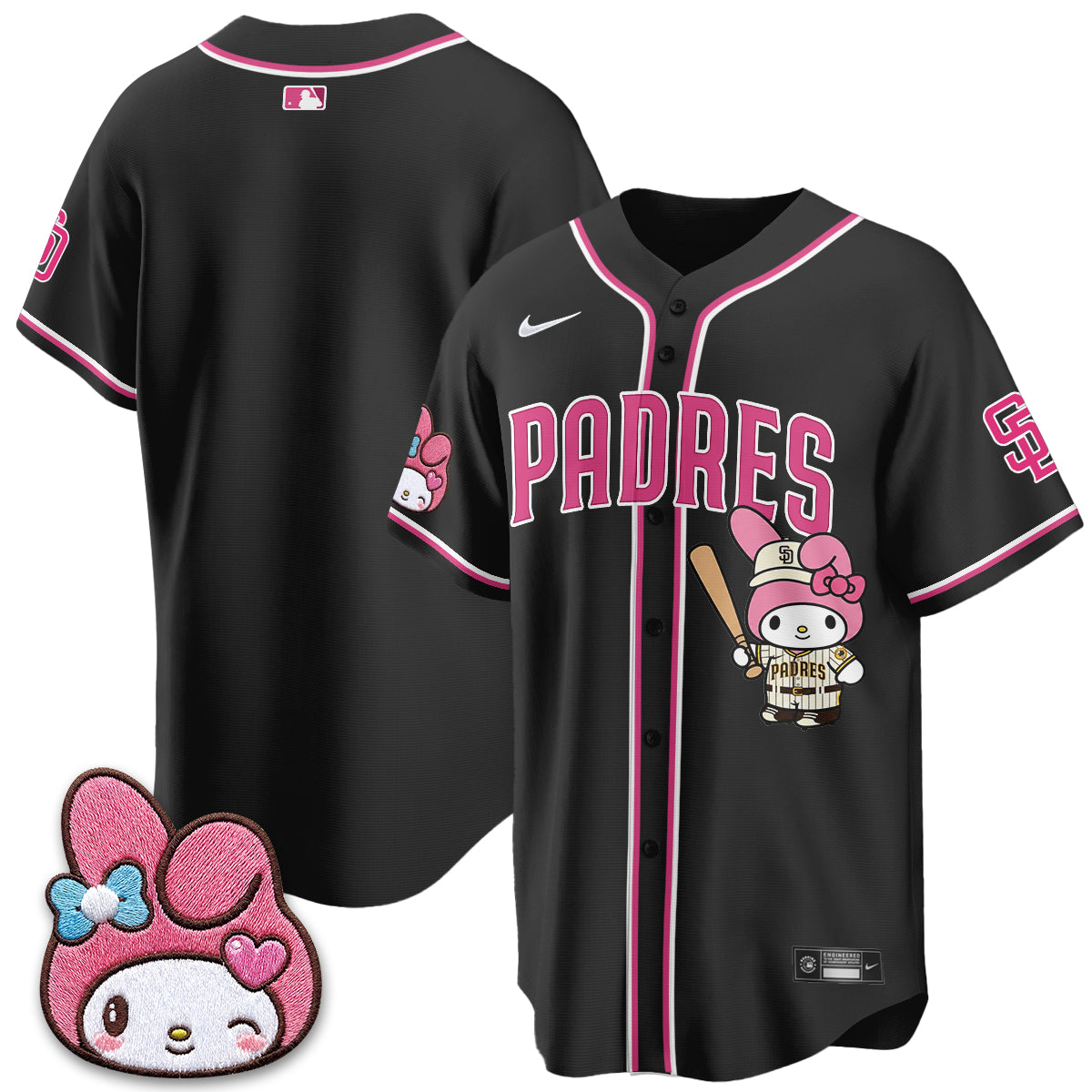 SD x Pink Sanrio Friend Vapor Jersey - Stitched
